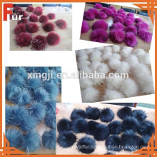 Wholesale genuine raccoon fur pom poms